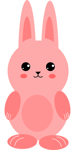 Free download Bunny Pink Rabbit - Free vector graphic on Pixabay free illustration to be edited with GIMP free online image editor