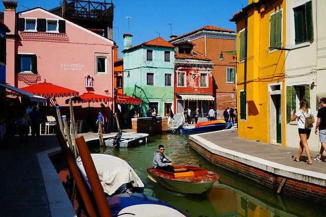 Free download Burano Canal Colors -  free photo or picture to be edited with GIMP online image editor