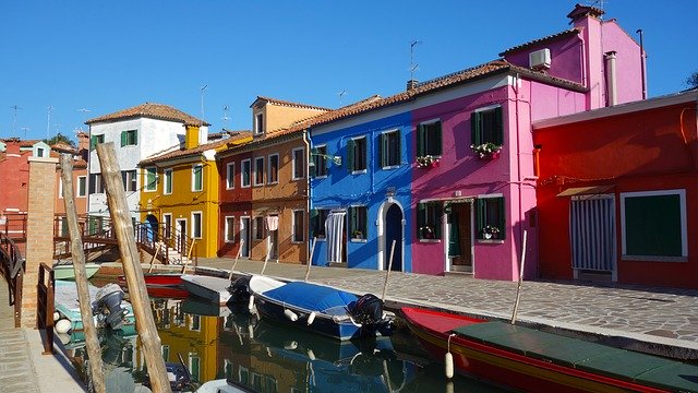 Téléchargement gratuit de l'île de Venise Burano - photo ou image gratuite à modifier avec l'éditeur d'images en ligne GIMP