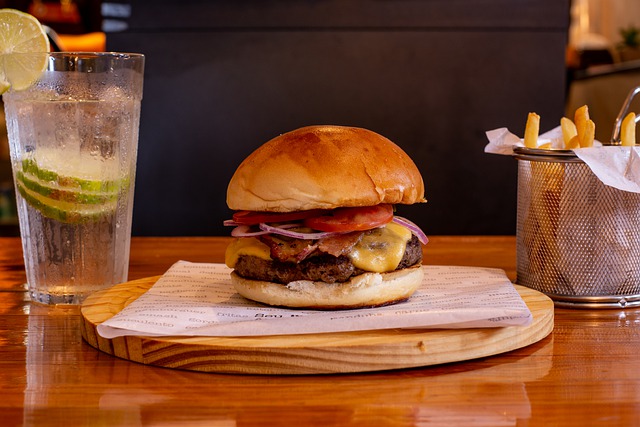 Free download burger cheese soda potato free picture to be edited with GIMP free online image editor