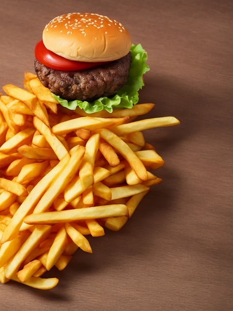 Free download burger chips fast food meat snack free picture to be edited with GIMP free online image editor