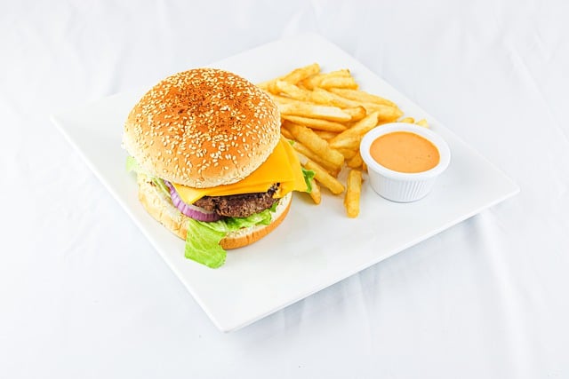 Free download burger fries food fast free picture to be edited with GIMP free online image editor