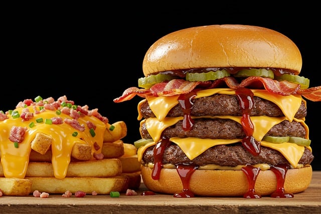 Free download burger hamburger snack food bread free picture to be edited with GIMP free online image editor