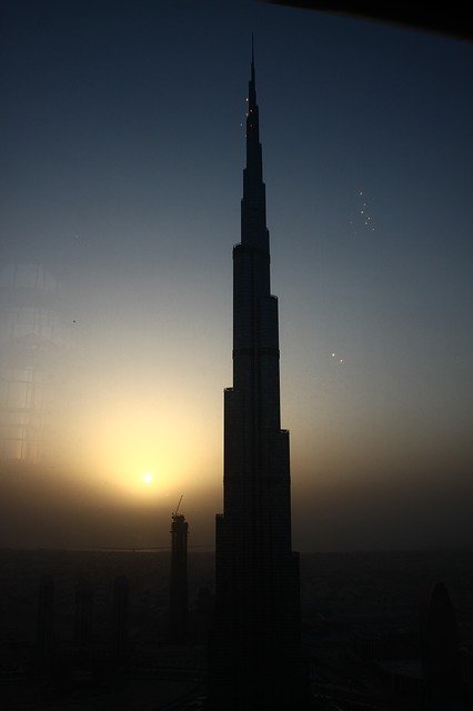 Free download burj khalifa skyscraper building free picture to be edited with GIMP free online image editor
