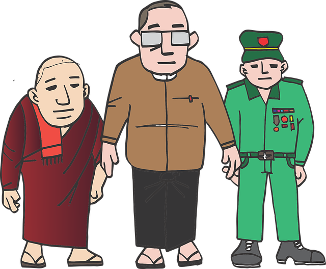 Free download Burma President Monk Military - Free vector graphic on Pixabay free illustration to be edited with GIMP free online image editor
