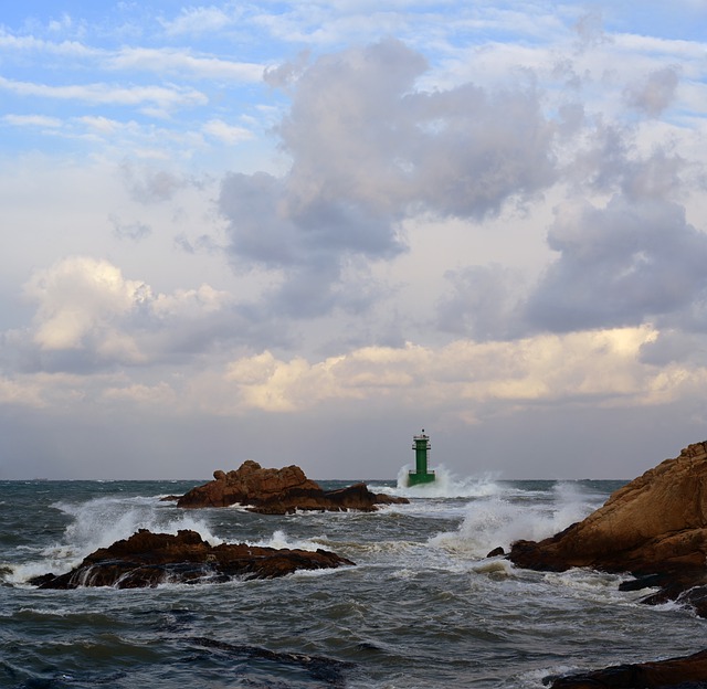 Free download busan millet his rock lighthouse free picture to be edited with GIMP free online image editor