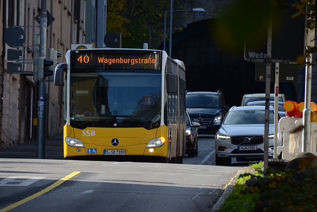 Free download bus cars traffic road street free picture to be edited with GIMP free online image editor