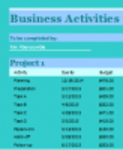 Free download Business Activities To do List Template DOC, XLS or PPT template free to be edited with LibreOffice online or OpenOffice Desktop online