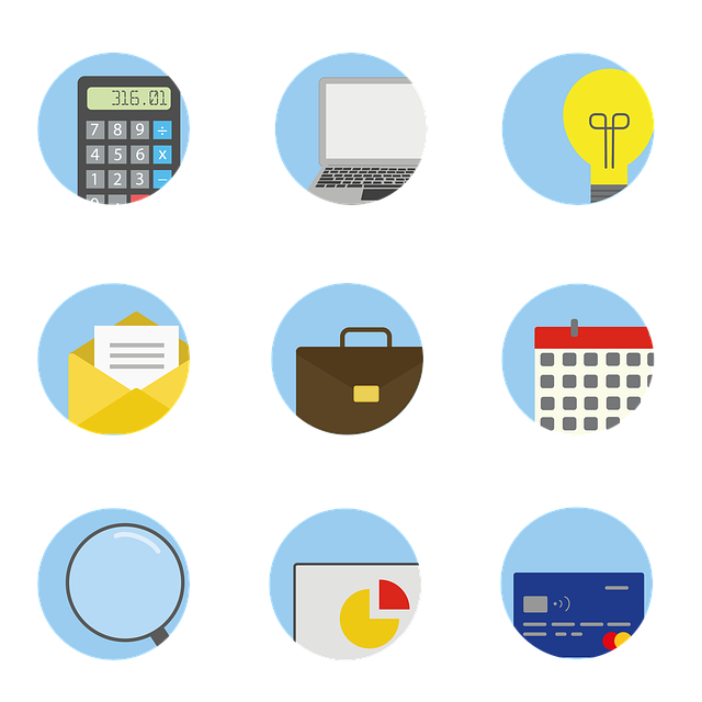Free download Business Icons Calculator -  free illustration to be edited with GIMP free online image editor