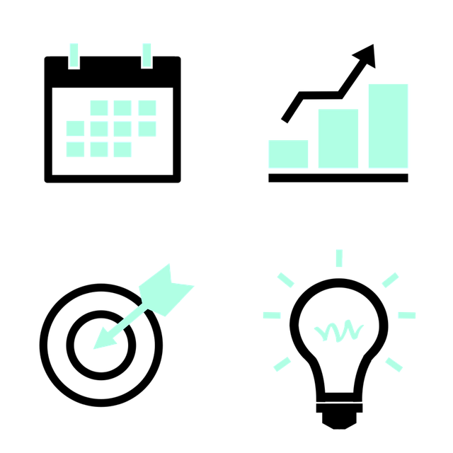 Gratis download Business Icons Target Idea gratis illustratie om te bewerken met GIMP online afbeeldingseditor