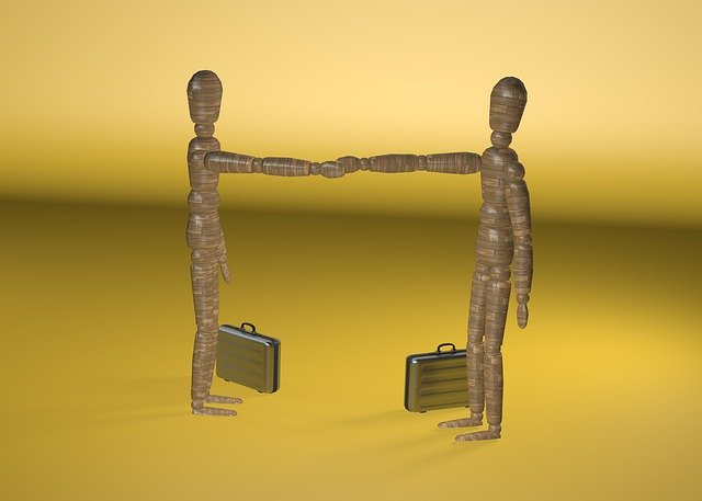Free download Businessman Contract Handshake -  free illustration to be edited with GIMP free online image editor