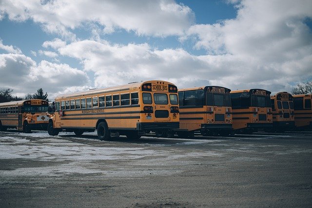 Free download bus school back to school vehicle free picture to be edited with GIMP free online image editor