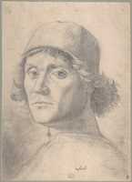 Free download Bust of a Man, His Gaze Directed Toward the Spectator free photo or picture to be edited with GIMP online image editor