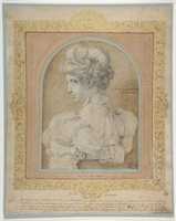 Free download Bust of a Woman with an Elaborate Coiffure. free photo or picture to be edited with GIMP online image editor