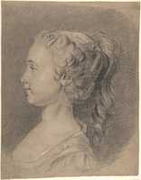 Free download Bust of a Young Girl, Profile to Left free photo or picture to be edited with GIMP online image editor