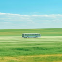 Bus traveling in a field Wallpaper  screen for extension Chrome web store in OffiDocs Chromium
