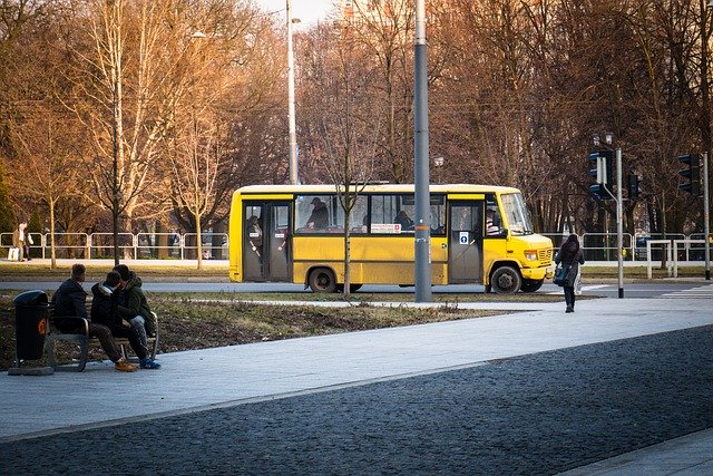 Free download Bus Yellow Life -  free photo or picture to be edited with GIMP online image editor