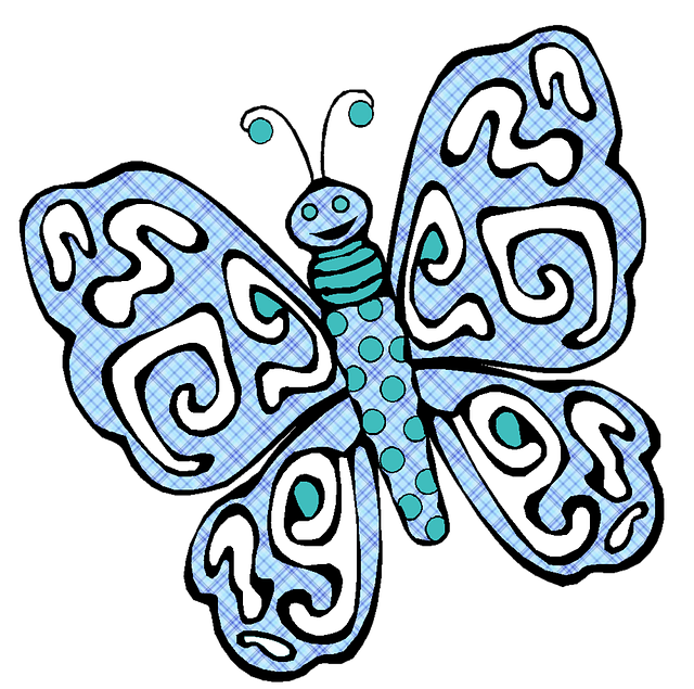 Free download Butterfly Drawing Watercolor -  free illustration to be edited with GIMP free online image editor
