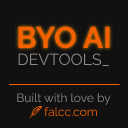 BYO LLM: DevTools  screen for extension Chrome web store in OffiDocs Chromium