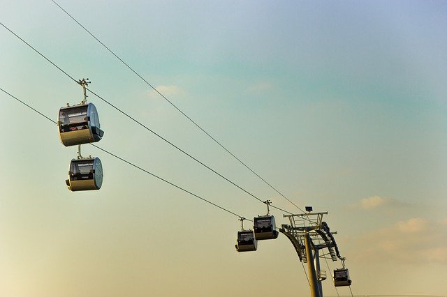 Free download Cable Car Cabin Sky -  free photo or picture to be edited with GIMP online image editor