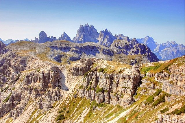 Gratis download Cadini Di Misurina Dolomites - gratis foto of afbeelding om te bewerken met GIMP online afbeeldingseditor