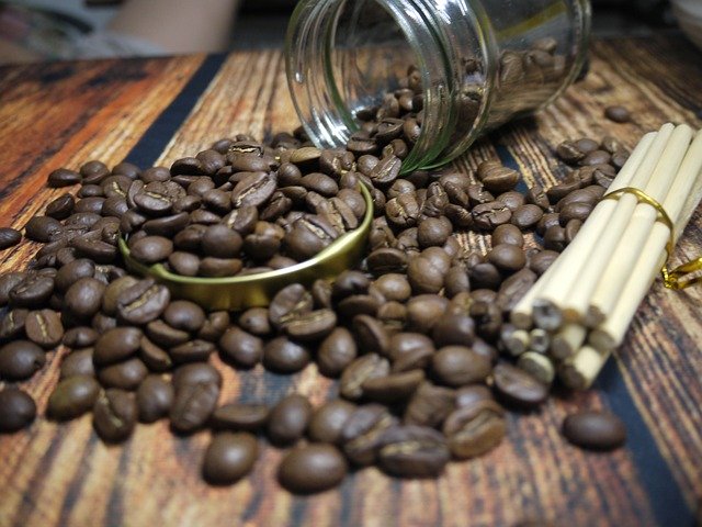 Free download Cafe Coffee Coffeebean Bean -  free photo or picture to be edited with GIMP online image editor