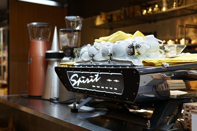 Free download Cafe Coffee Machine Espresso -  free photo or picture to be edited with GIMP online image editor