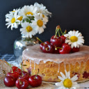 Cake filled with jam and flowers  screen for extension Chrome web store in OffiDocs Chromium