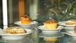 Free download Cakes Dessert Glass Shelf -  free video to be edited with OpenShot online video editor