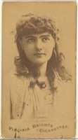 Free download Calame, from the Actors and Actresses series (N45, Type 1) for Virginia Brights Cigarettes free photo or picture to be edited with GIMP online image editor
