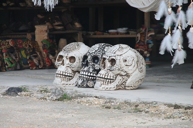 Free download Calavera Skull Mexican Mexico -  free photo or picture to be edited with GIMP online image editor