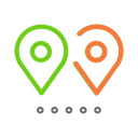 Calculadora de Distancia de Viaje  screen for extension Chrome web store in OffiDocs Chromium