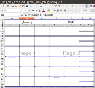 قم بتنزيل قالب Calendar Creator DOC أو XLS أو PPT مجانًا ليتم تحريره باستخدام LibreOffice عبر الإنترنت أو OpenOffice Desktop عبر الإنترنت