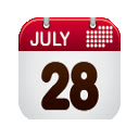Calendar w/ Lunar Phases  screen for extension Chrome web store in OffiDocs Chromium