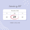 Calender by RT  screen for extension Chrome web store in OffiDocs Chromium