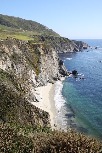 Muat turun percuma California Coast Beach - foto atau gambar percuma untuk diedit dengan editor imej dalam talian GIMP