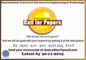 Libreng download Call For Papers Disyembre 2015 libreng larawan o larawan na ie-edit gamit ang GIMP online image editor