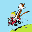 Calvin and Hobbes Fun!  screen for extension Chrome web store in OffiDocs Chromium
