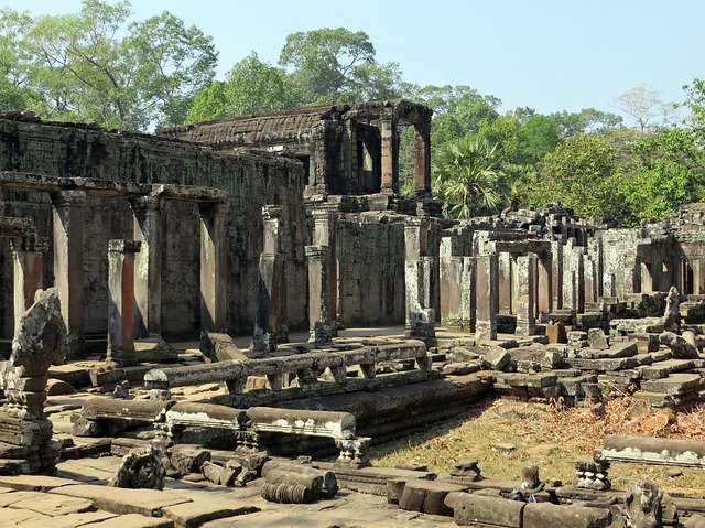 Free picture Cambodia Angkor Ruins -  to be edited by GIMP free image editor by OffiDocs