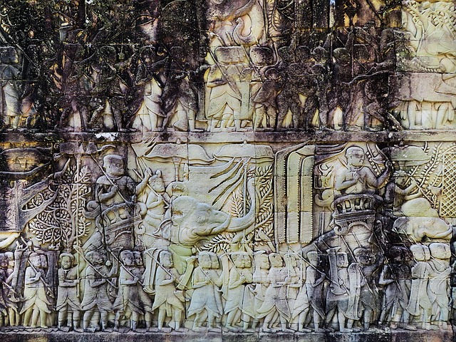 Free download cambodia angkor temple bayon free picture to be edited with GIMP free online image editor