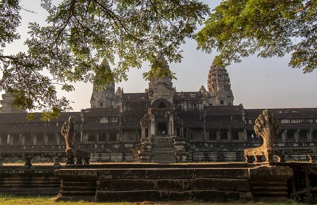 Free download Cambodia Angkor Wat Hindu -  free photo or picture to be edited with GIMP online image editor