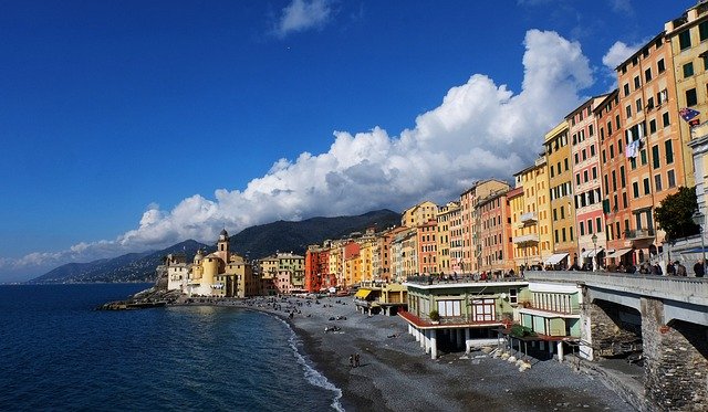 הורדה חינם Camogli Liguria Tourism - תמונה או תמונה בחינם לעריכה עם עורך התמונות המקוון GIMP