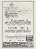 Free download Campbells Tomato Soup Ad free photo or picture to be edited with GIMP online image editor