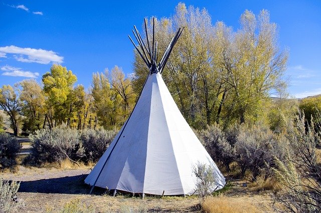 Free download Camping Tipi At Bannack Campground free photo template to be edited with GIMP online image editor