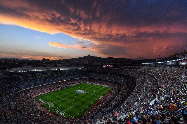 Free download Camp Nou Sport Stadium -  free photo or picture to be edited with GIMP online image editor