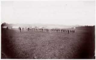 Free download Camp of 34th Massachusetts Infantry, Miners Hill, VA.  Skirmish Drill. free photo or picture to be edited with GIMP online image editor