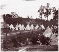 Free download Camp of Construction Corps, U.S. Military Railroad at City Point free photo or picture to be edited with GIMP online image editor