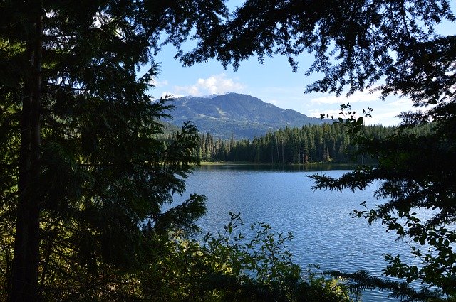 Bezpłatne pobieranie Canada Lake Landscape - darmowe zdjęcie lub obraz do edycji za pomocą internetowego edytora obrazów GIMP