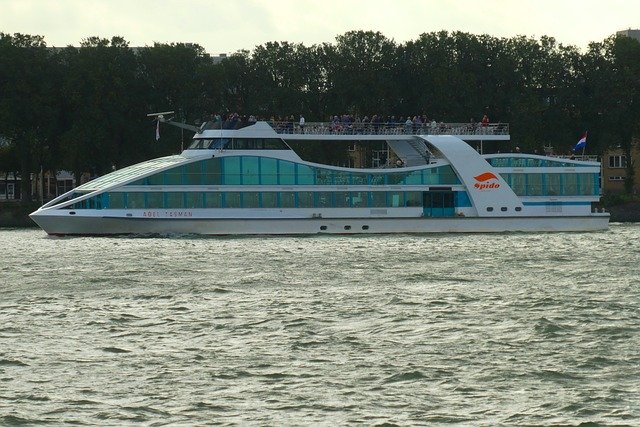 Free download Canal Boat Spido Rotterdam -  free photo or picture to be edited with GIMP online image editor