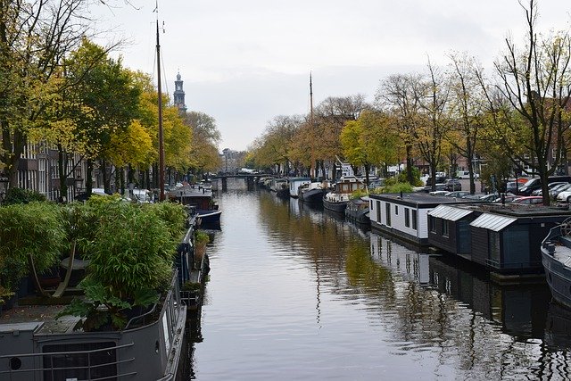 Téléchargement gratuit Canal Holland - photo ou image gratuite à éditer avec l'éditeur d'images en ligne GIMP